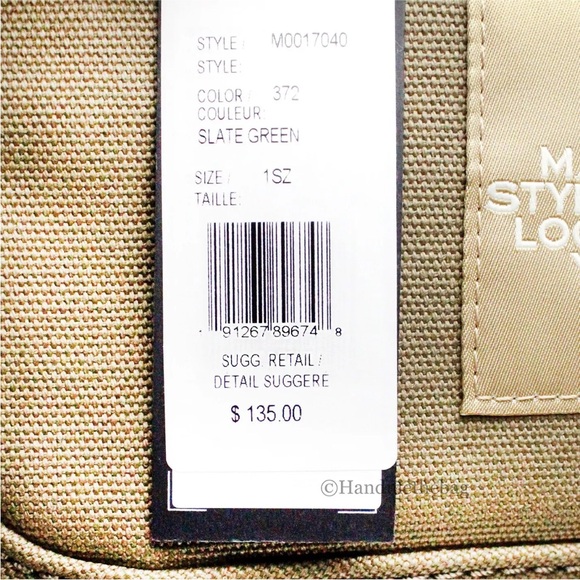 Marc Jacobs The Camera Bag Slate Green Canvas Crossbody Bag - Picture 4 of 8